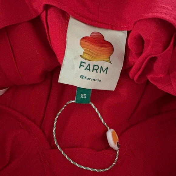 Farm Rio Red Fish Top Maxi Dress - Picture 3 of 3